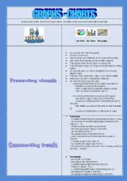 English Worksheet: Graphs and Charts