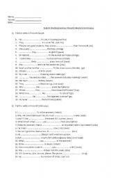 English Worksheet: Present Simple and Continuous