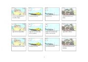 English Worksheet: Journey Cards