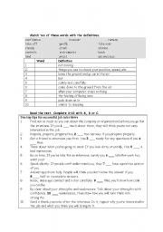 English Worksheet: If Clauses