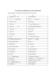 English Worksheet: PET preparation Writing part 1 - sentence transformation