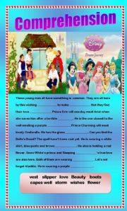 English Worksheet: Comprehension - Dreams Can Come True