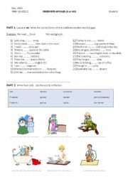 English Worksheet: Indefinite Pronouns a / an