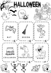 Halloween  Flashcards / Memory Game