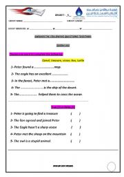 English worksheet: The greatest treassure. By (AMIT GARG) worksheet 1