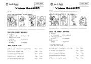 English Worksheet: Video session: Toy story