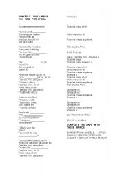 English worksheet: If I were a boy by Beyonce