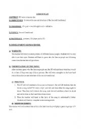 English Worksheet: Lesson plan- Review Second Conditional