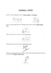 English Worksheet: Sport