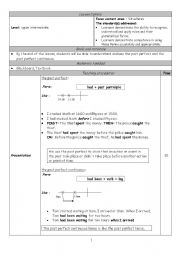 English Worksheet: the past perfect and the past perfect continuous