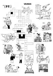 Verbs crossword