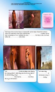 English Worksheet: ice age episode 2