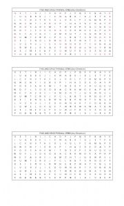 English worksheet: Phrasal Verbs Word search puzzle
