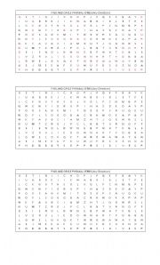 English Worksheet: Phrasal Verbs Word search puzzle