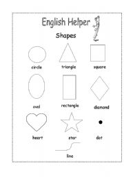 Shape English Helper