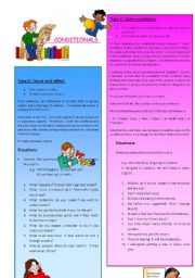 English Worksheet: CONDITIONALS