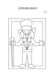 English Worksheet: kinder - charlie and the chocolate factory