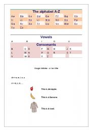 English worksheet: English For Beginner