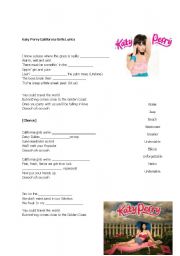 Katy Perry California Girls Lyrics