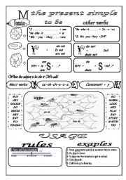 English Worksheet: present simple