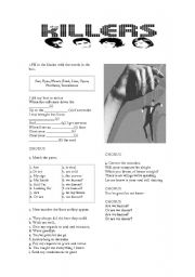 English Worksheet: Human-The killers