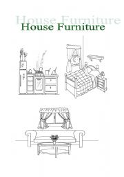 English Worksheet: Running Dictation_House