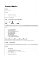 English worksheet: Present Perfect