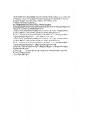 English Worksheet: reading