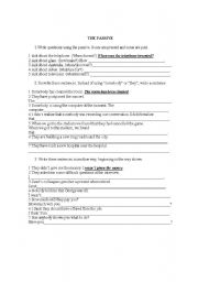 English worksheet: The passive