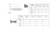 English worksheet: Battleship game using Does grammar point