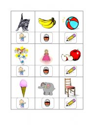 English worksheet: Speak, act and draw