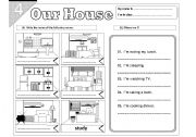 English Worksheet: Our House - 04
