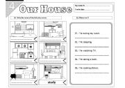 English Worksheet: Our House - 04