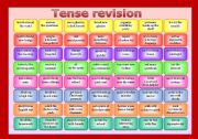 Verbs for tense revision