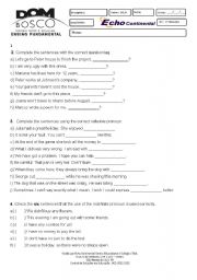 English Worksheet: past tense regular verbs