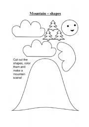 English Worksheet: Shapes 