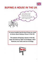 English Worksheet: BUYING A HOUSE IN THE UK - TERMS AND KEY WORDS