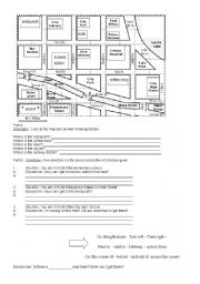 English Worksheet: Directions