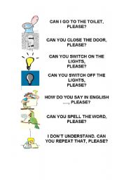 Classroom language