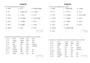 English Worksheet: Pronounciation and phonetics practice