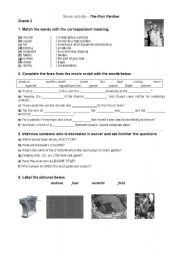 English Worksheet: Pink Panther Movie