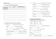 English Worksheet:  present simple worksheet