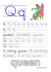 Worksheets and reuploaded Learning Letters Qq and Rr: 8 worksheets