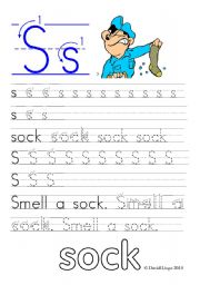 English Worksheet: Worksheets and reuploaded Learning Letters Ss and Tt: 8 worksheets