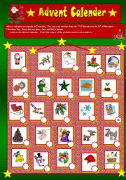 English Worksheet: MERRY CHRISTMAS  (part 4)