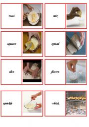 domino cooking verbs part 2