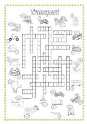 Transport Crossword