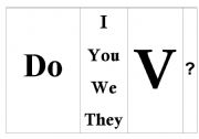 Present Simple (table 2) - questions