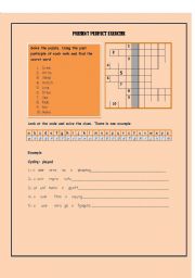 English worksheet: present perfect simple 