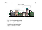 English Worksheet: Where is the building?
